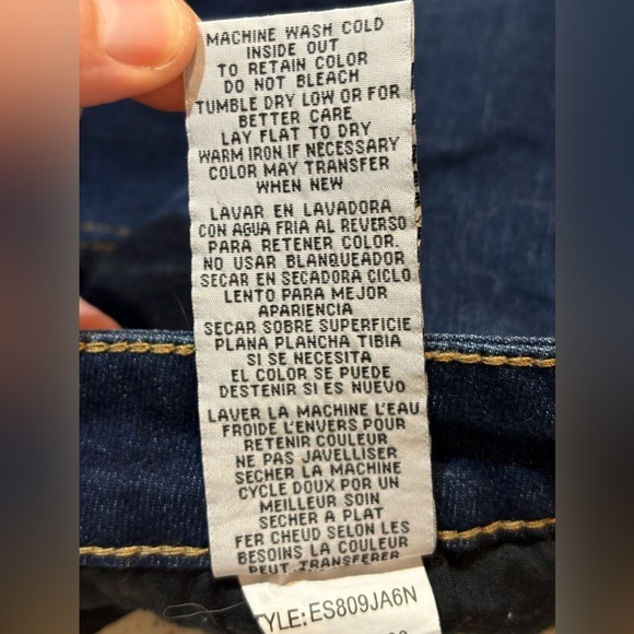 STS Blue Highwaist Size 11 Dark Denim‎ Jean Shorts - Picture 6 of 7